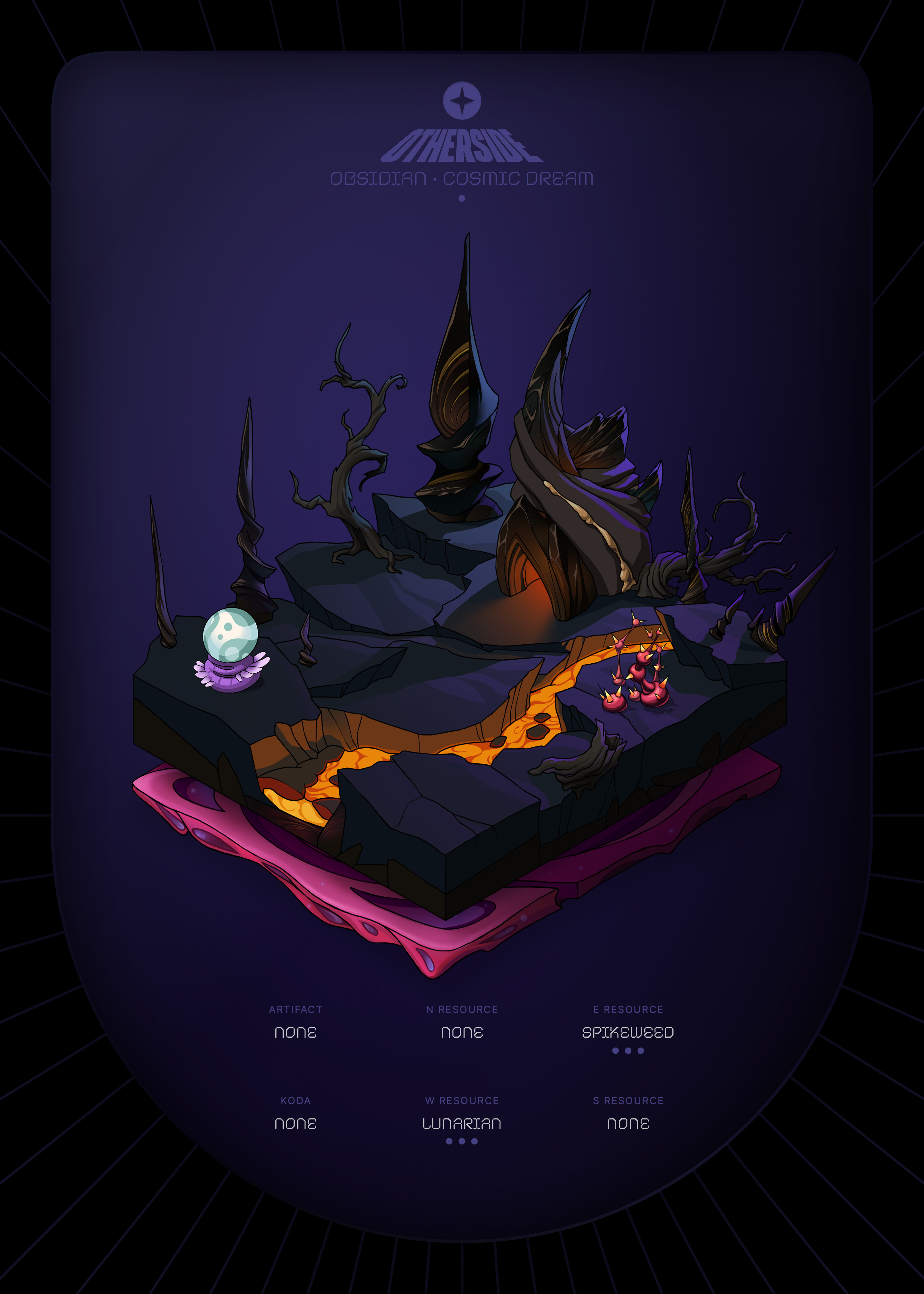 Otherdeed #87369 — Obsidian