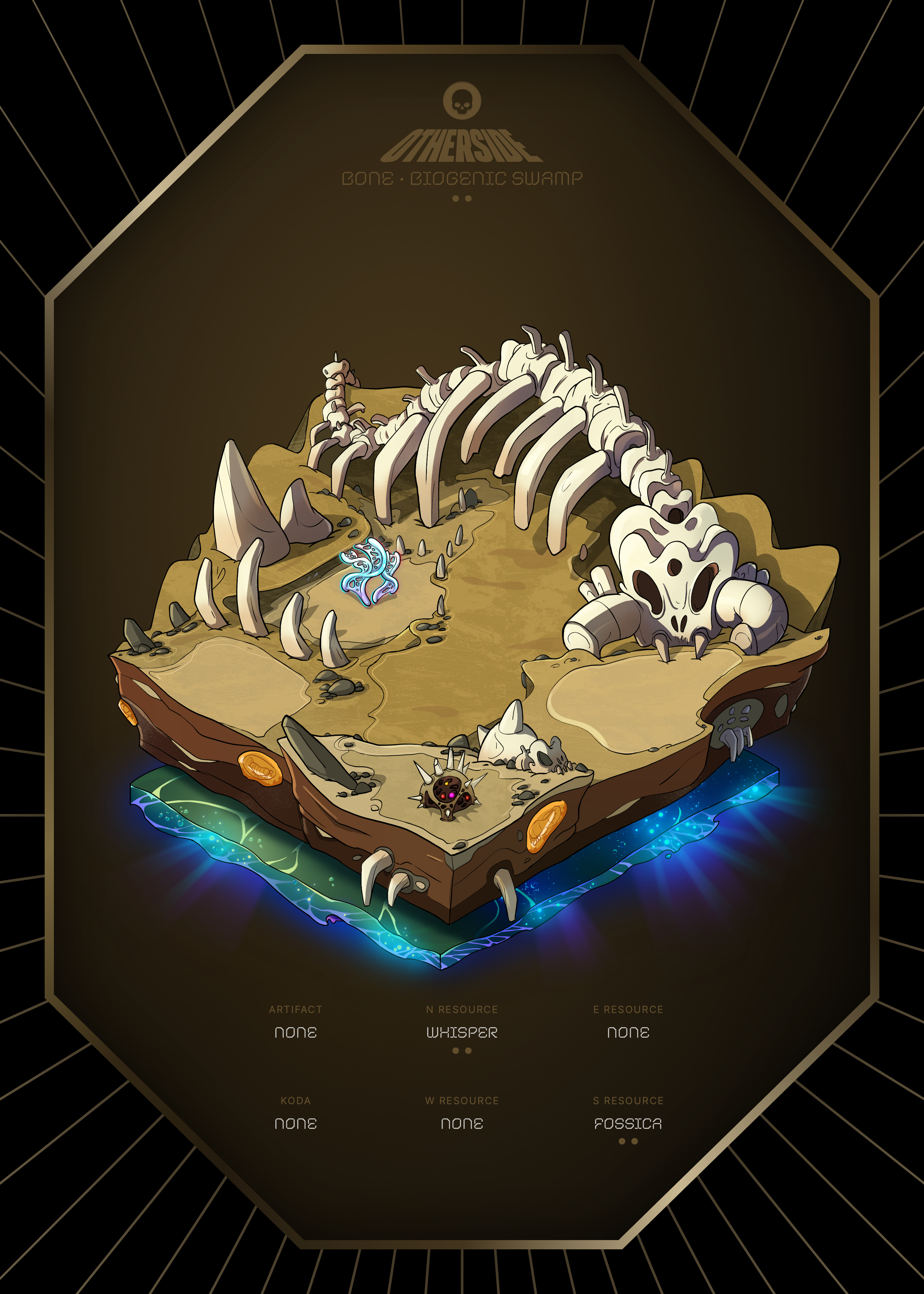 Otherdeed #8867 — Bone