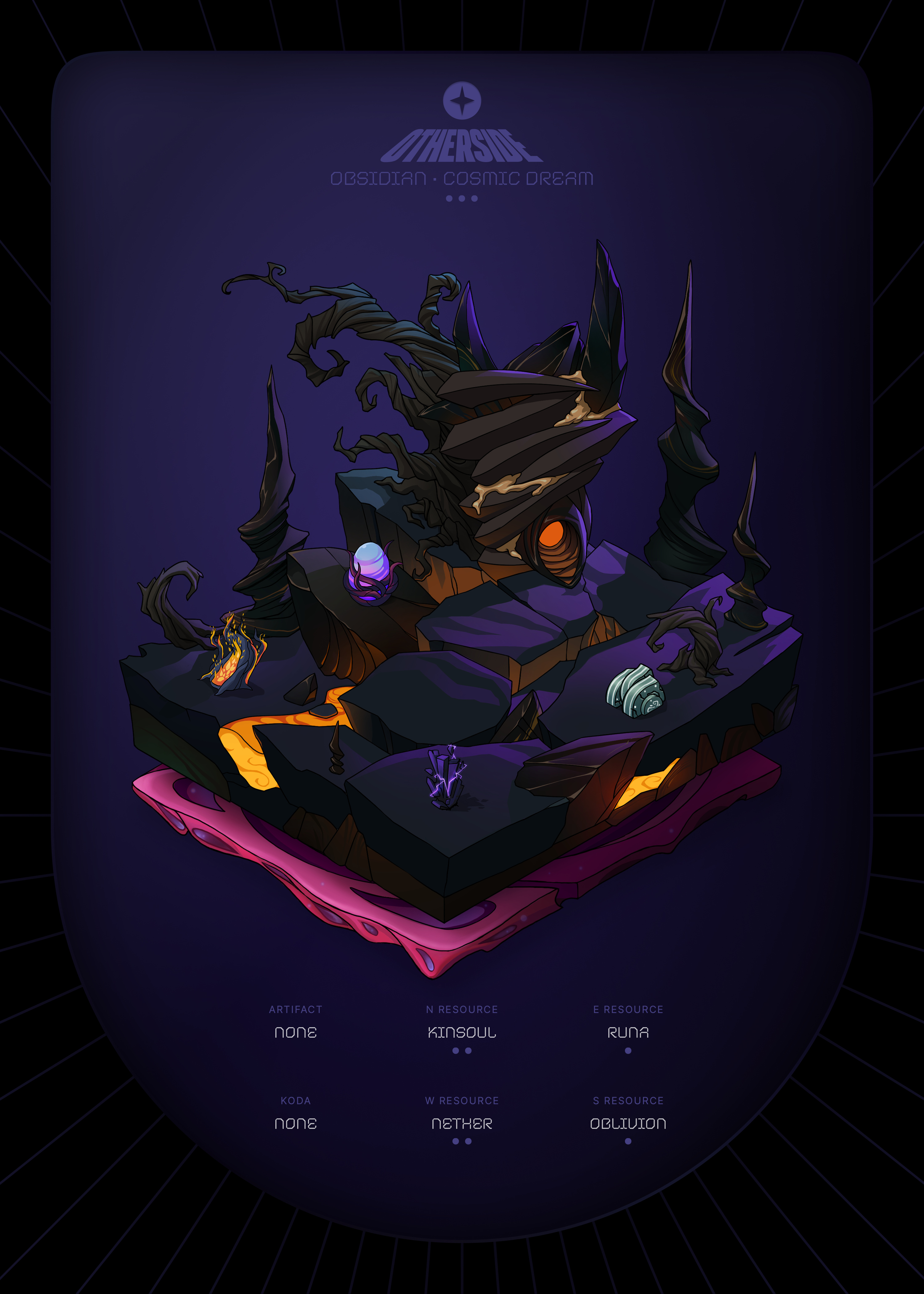 Otherdeed #89615 — Obsidian