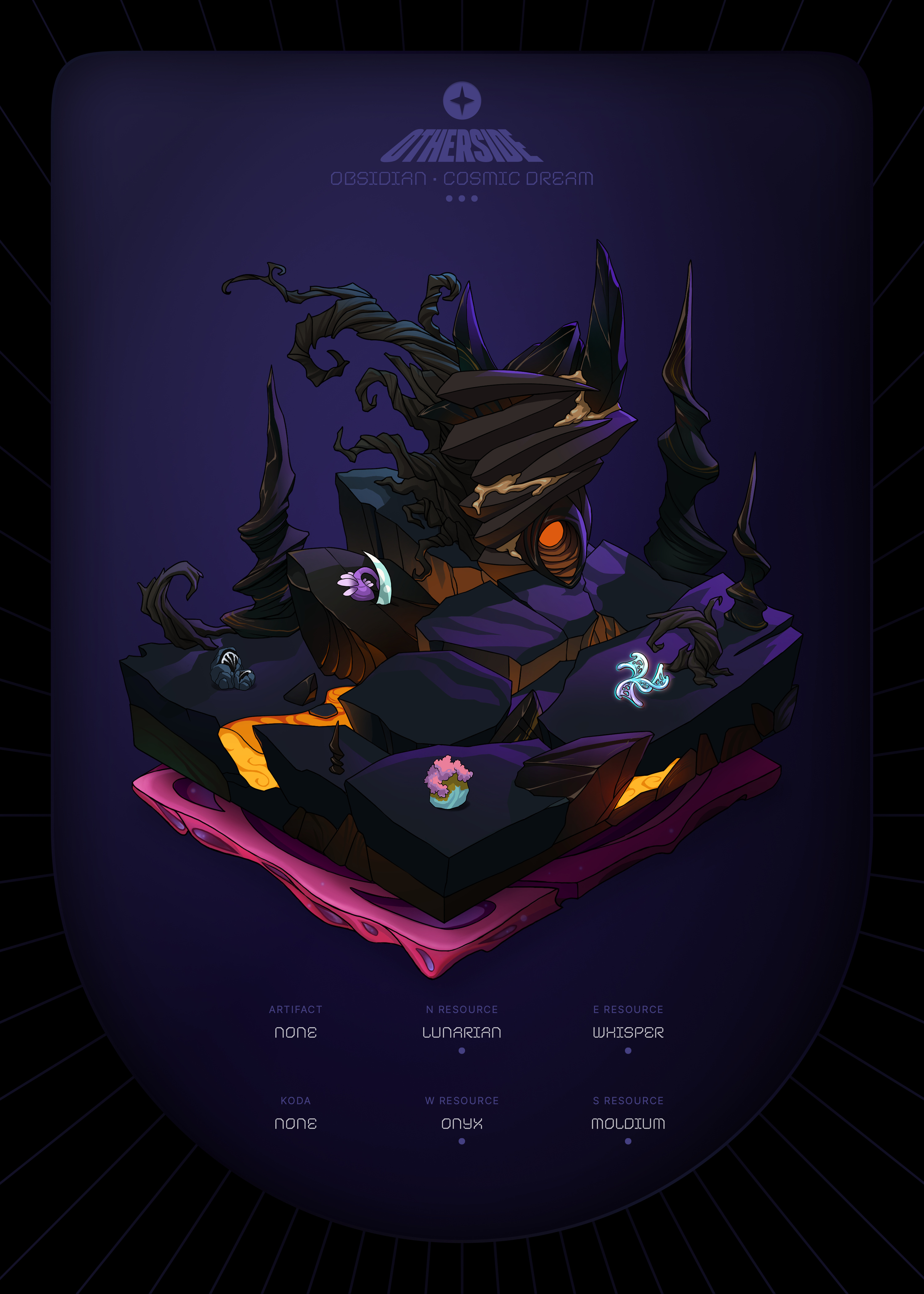 Otherdeed #89687 — Obsidian