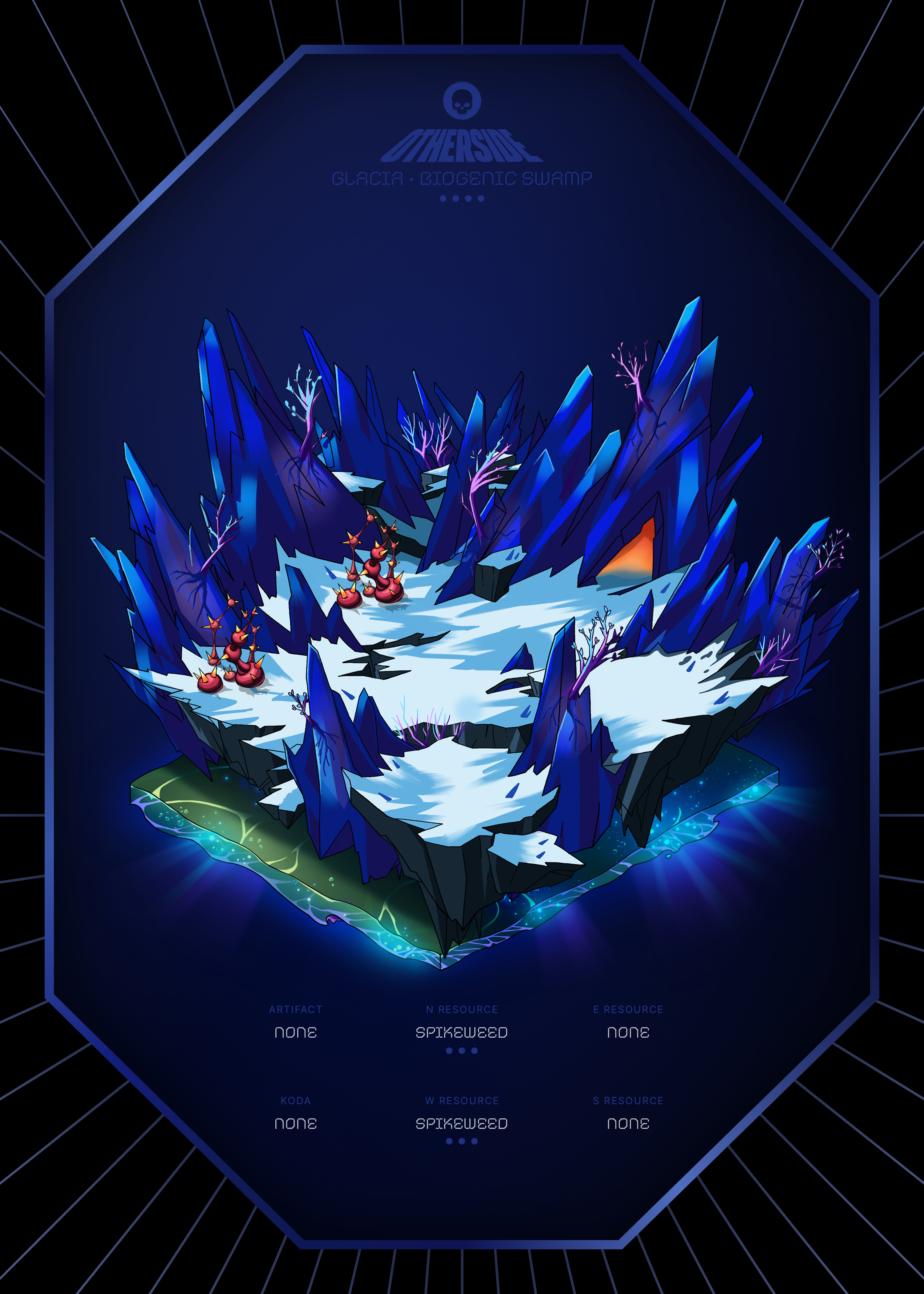 Otherdeed #8985 — Glacia