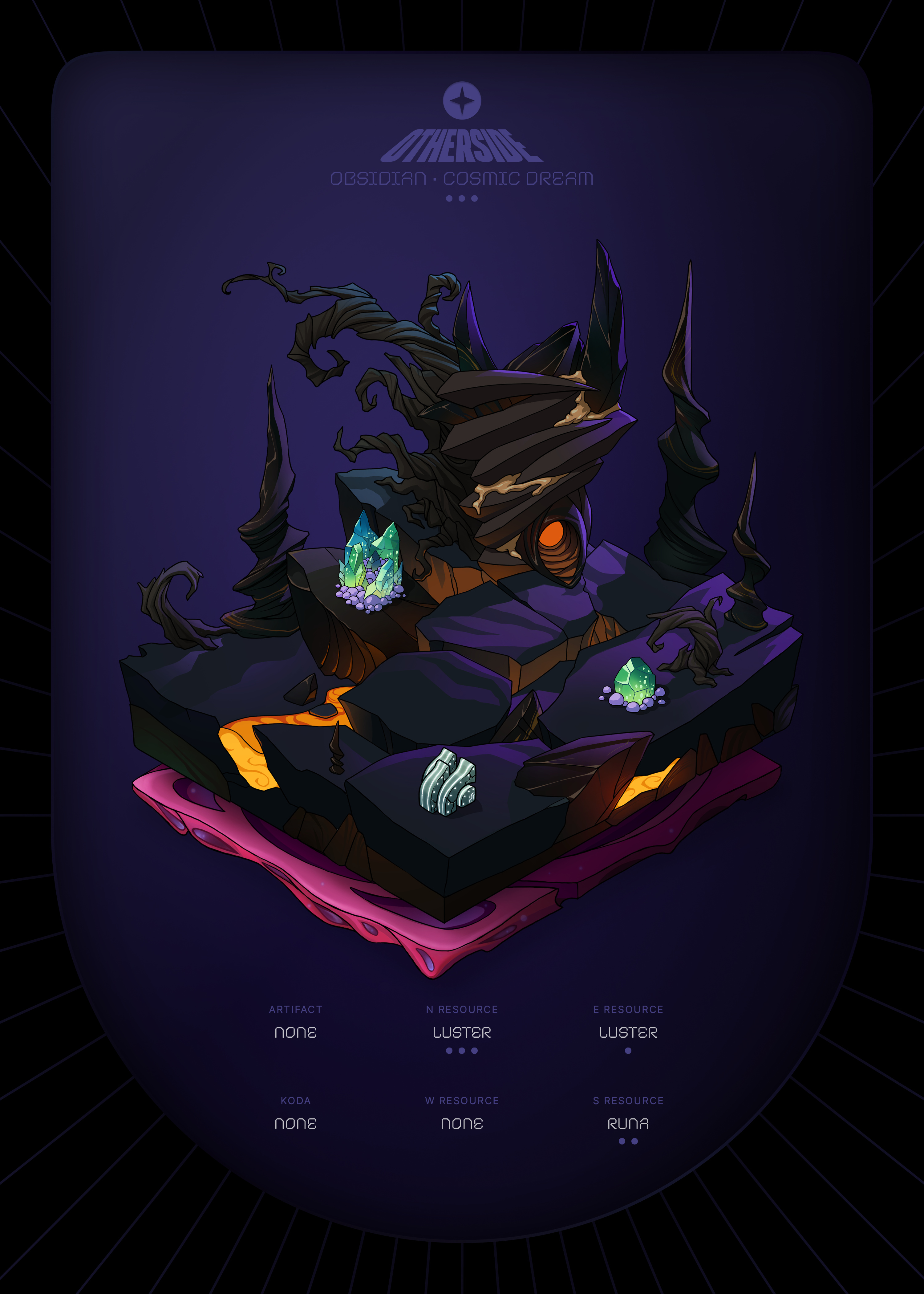Otherdeed #93444 — Obsidian