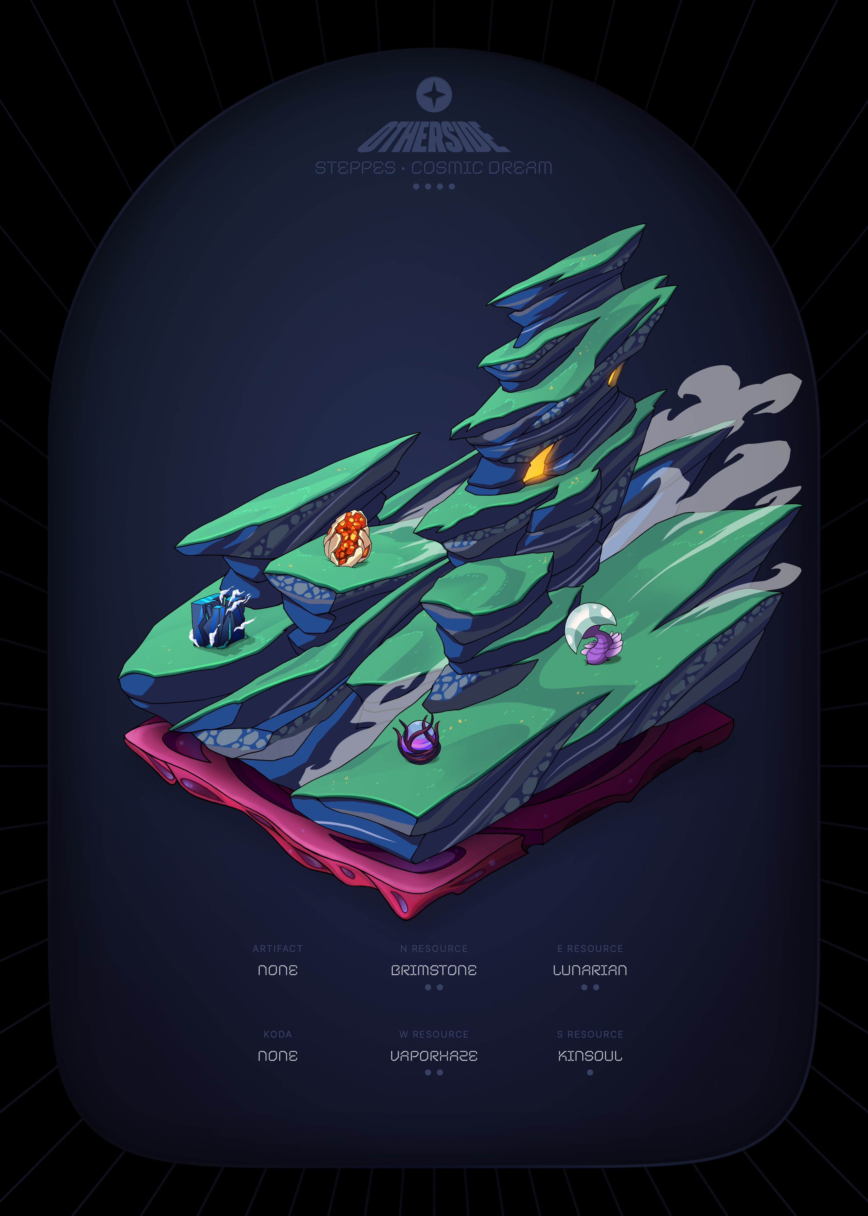 Otherdeed #93573 — Steppes