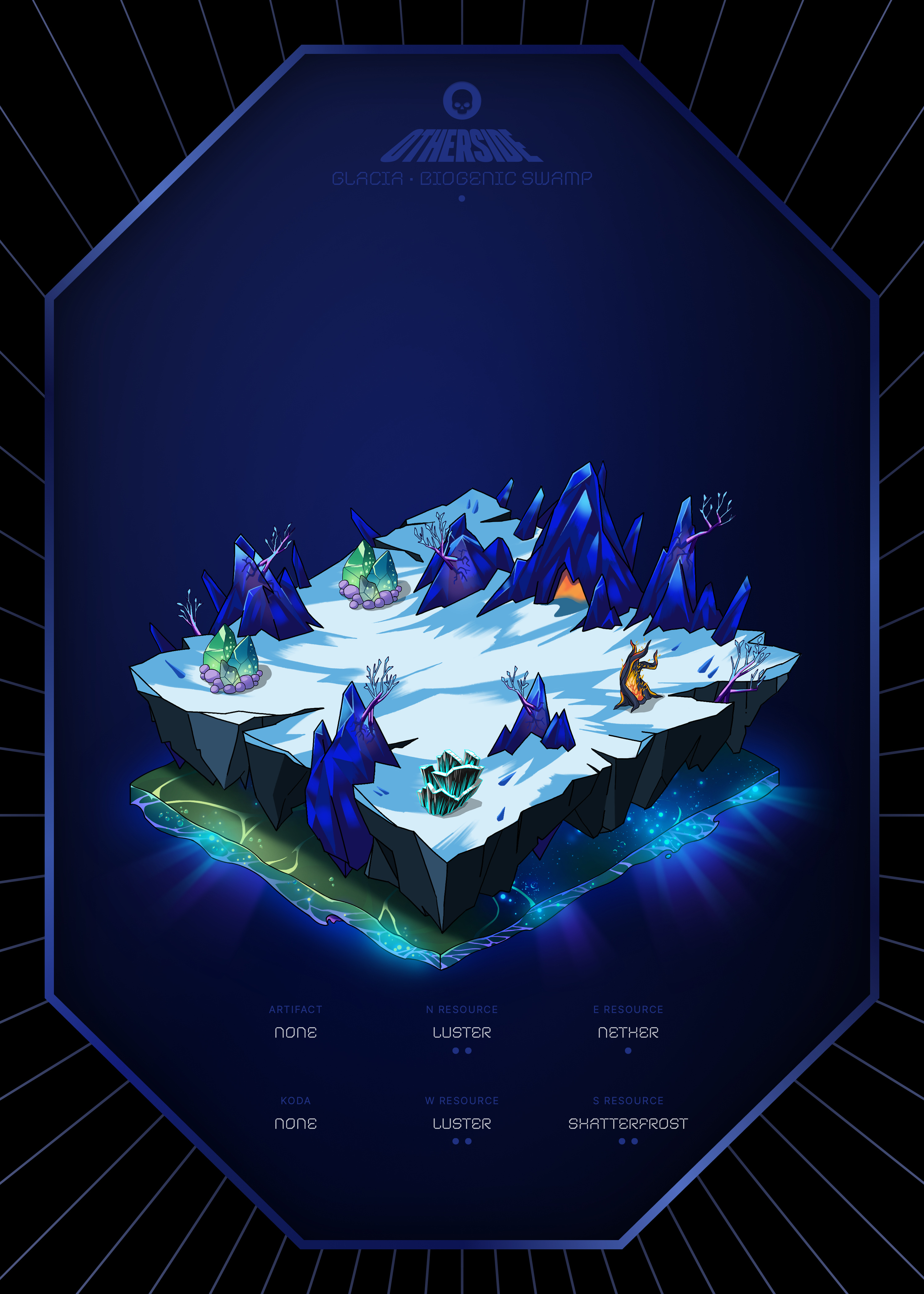 Otherdeed #9628 — Glacia