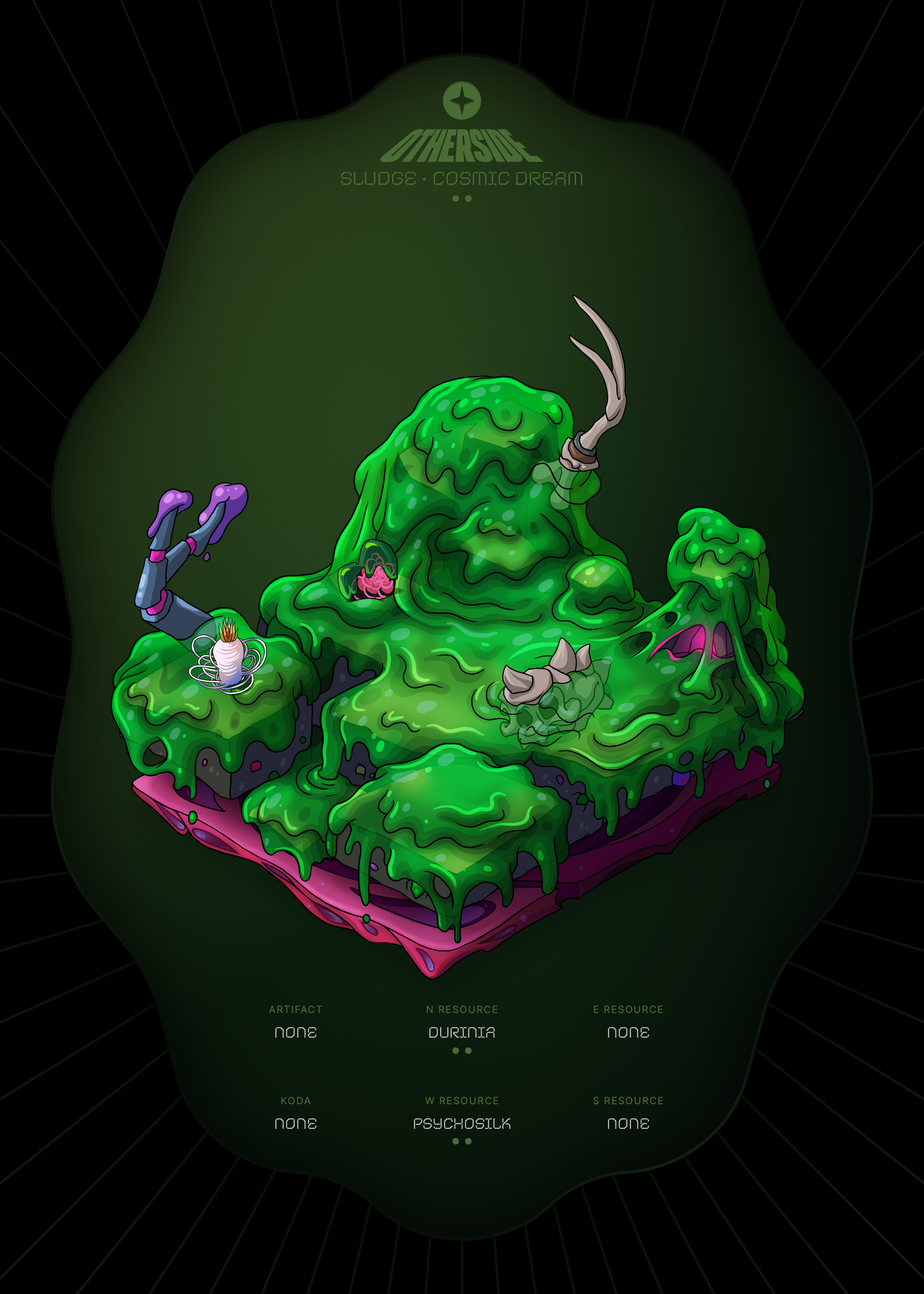Otherdeed #96618 — Sludge