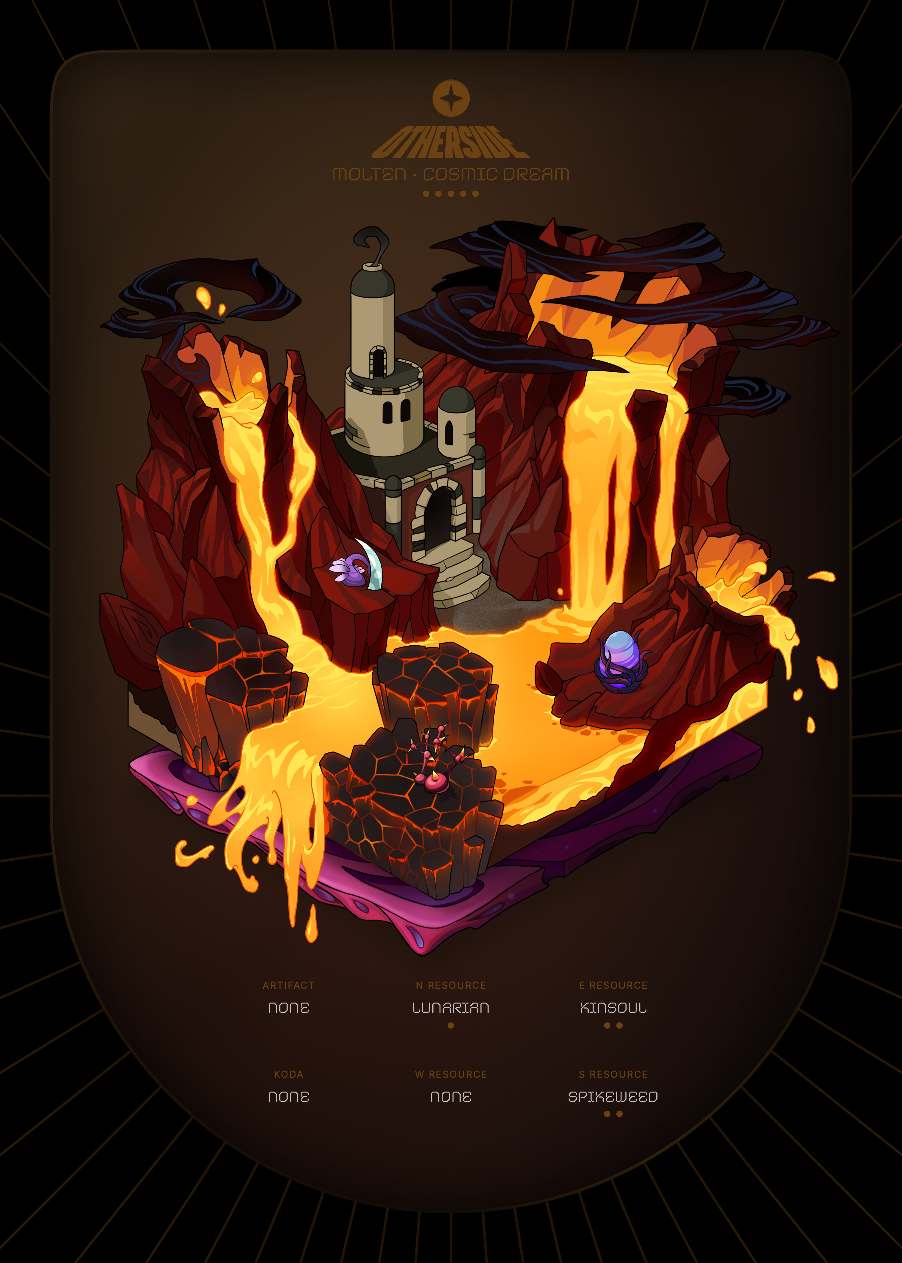 Otherdeed #97070 — Molten