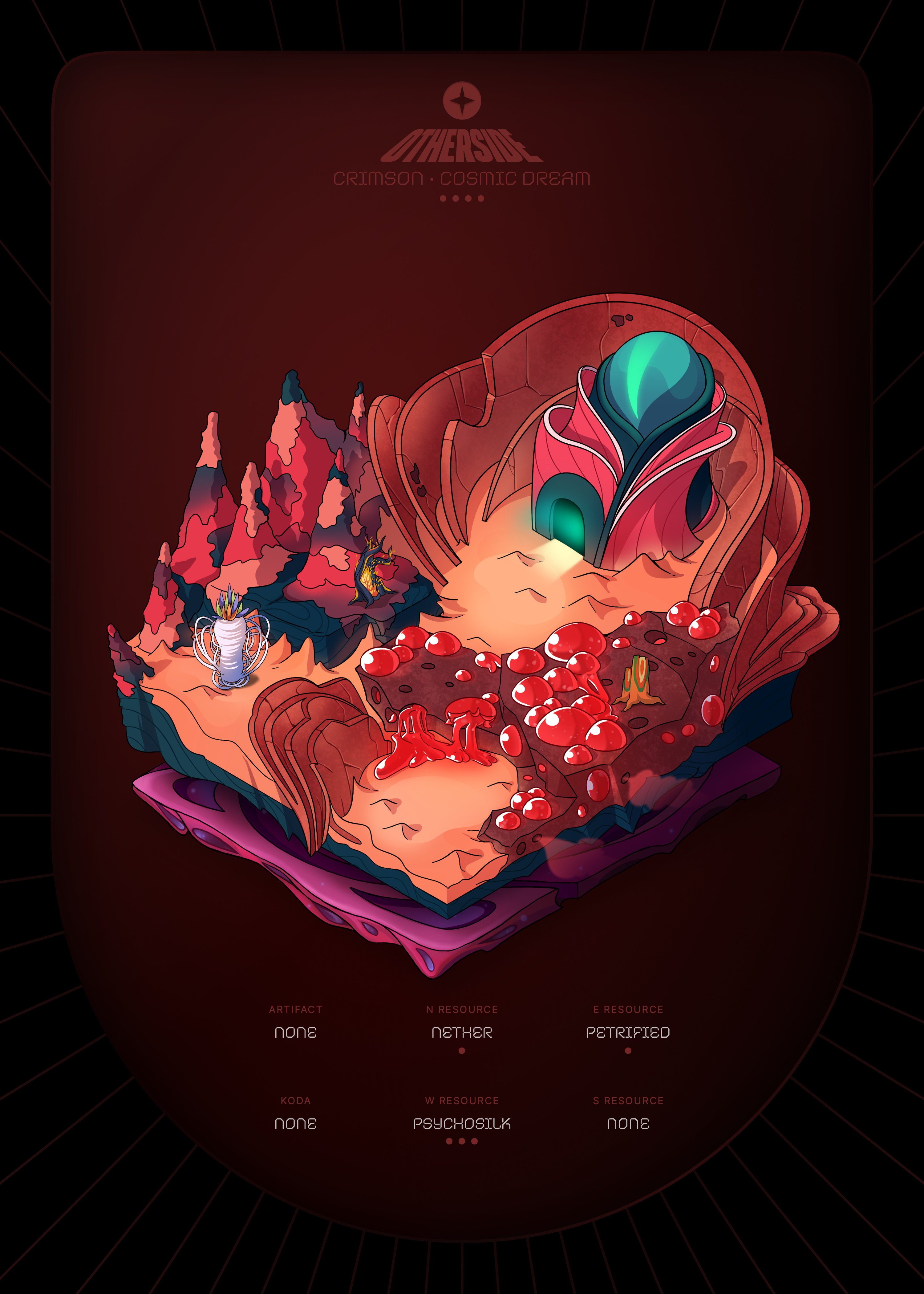 Otherdeed #97771 — Crimson